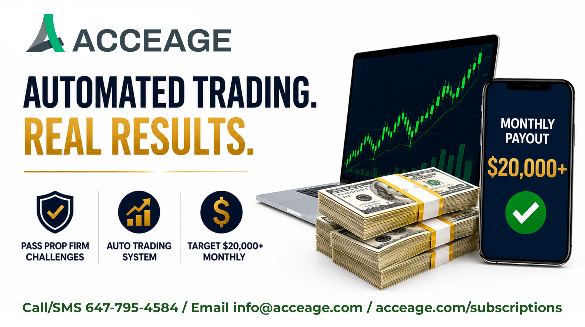 Read more about the article How Acceage Helps Traders Access Funded Accounts and Target $20,000+ Monthly Payouts